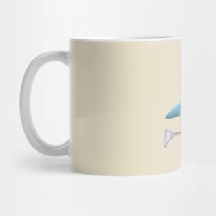 Disc Golfing Blue Bird Mug